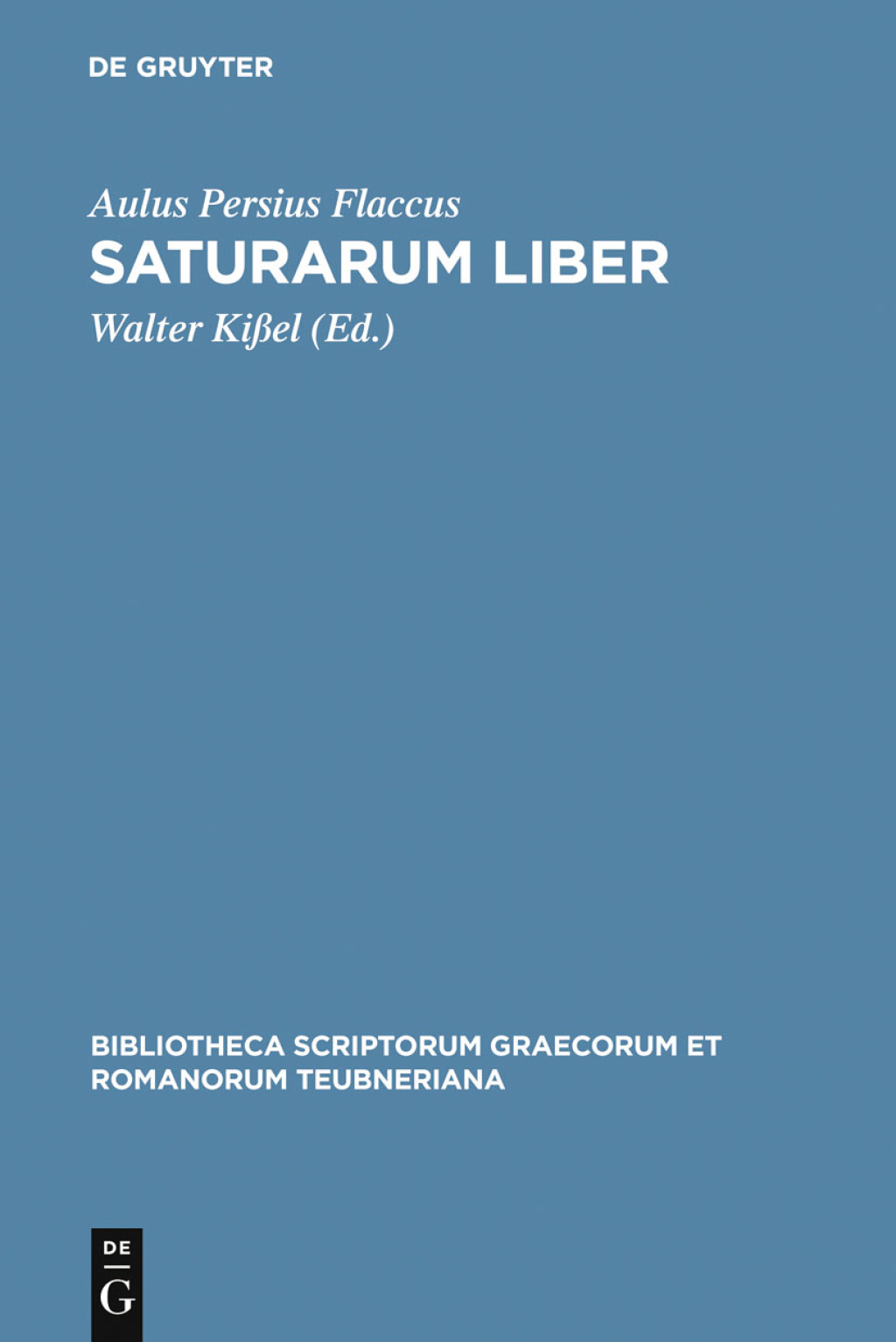 Saturarum liber 1st Edition