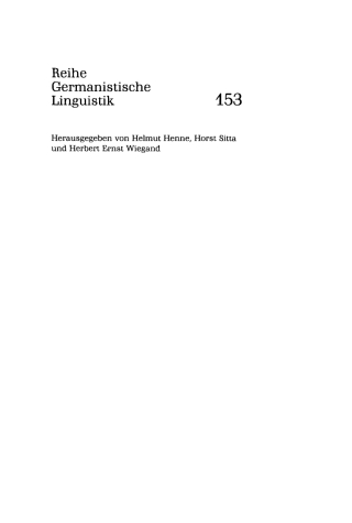 Imagen de portada: Argument und Algorithmus 1st edition 9783484311534