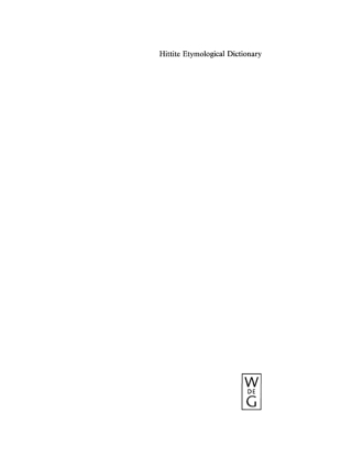 Cover image: Words beginning with N 1st edition 9783110195965