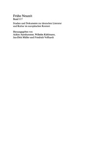 Titelbild: Heterodoxie in der Frühen Neuzeit 1st edition 9783484366176