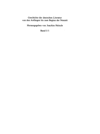 Cover image: Die Anfänge: Versuche volkssprachiger Schriftlichkeit im frühen Mittelalter 2nd edition 9783484107014