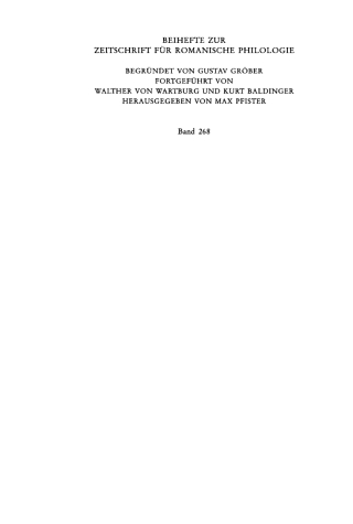 Titelbild: Les Structures du "Französisches Etymologisches Wörterbuch" 1st edition 9783484522688