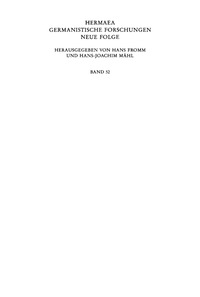 Titelbild: Graphische und phonische Struktur des Westjiddischen 1st edition 9783484150522