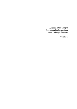 Cover image: Les nouvelles ambitions de la linguistique diachronique 1st edition 9783484503724