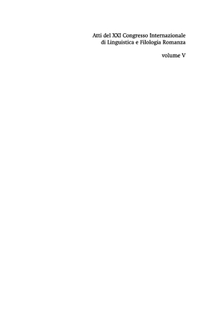 Cover image: Dialettologia, geolinguistica, sociolinguistica 1st edition 9783484503656