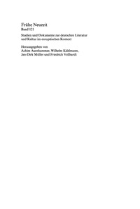 Cover image: Aristotelische Naturphilosophie und christliche Kabbalah im Werk des Paulus Ritius 1st edition 9783484366213