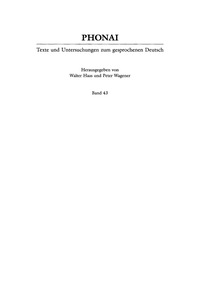 Cover image: Sprachliche Akkommodation und soziale Integration 1st edition 9783484231436