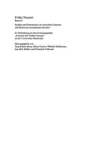 Omslagafbeelding: Die "Germania generalis" des Conrad Celtis 1st edition 9783484365674