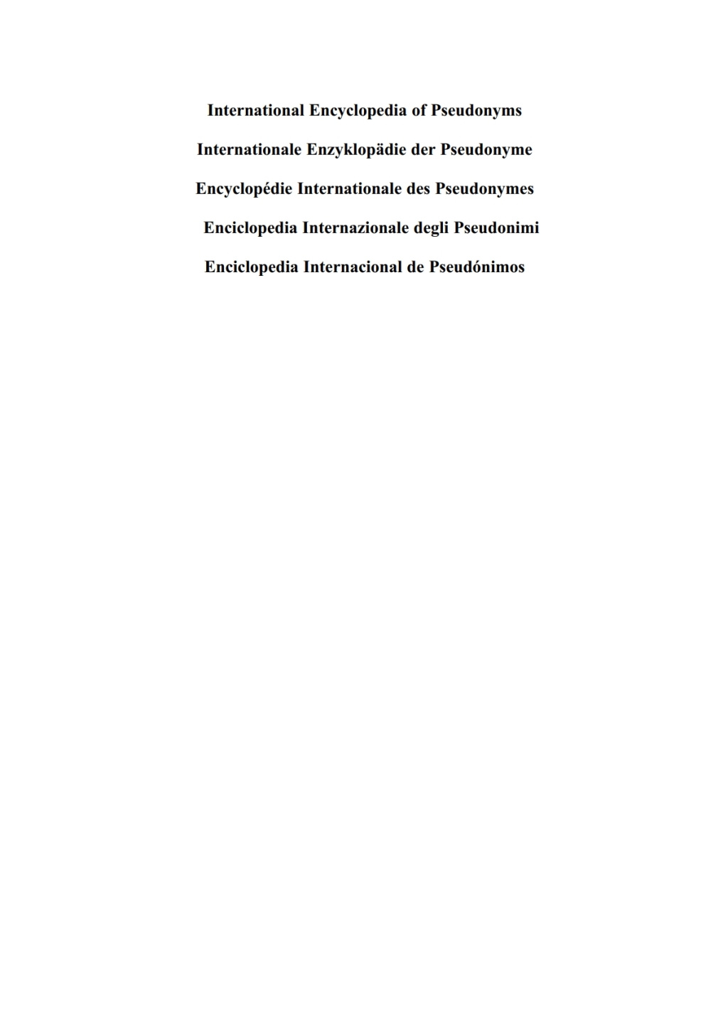 Orth – Russenberger 1st Edition