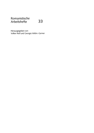 Cover image: Einführung in die romanische Sprachwissenschaft 4th edition 9783484540514