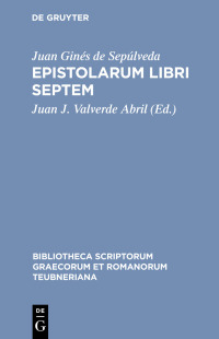 Imagen de portada: Epistolarum libri septem 1st edition 9783598712524