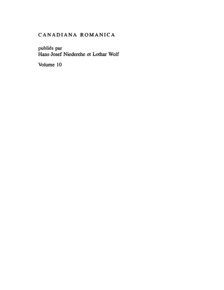 Imagen de portada: Une minorité francophone hors Québec: Les Franco-Terreneuviens 1st edition 9783484560109