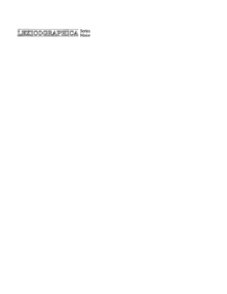 Cover image: Criolisches Wörterbuch 1st edition 9783484309692