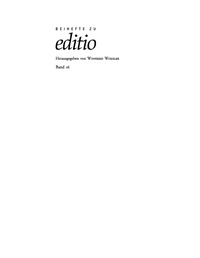 Cover image: Goethe-Philologie im Jubiläumsjahr - Bilanz und Perspektiven 1st edition 9783484295162