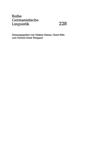 Cover image: Im Deutschunterricht diskutieren 1st edition 9783484312289