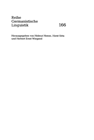 Cover image: Vernakuläre Wissenschaft 1st edition 9783484311664