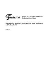 Omslagafbeelding: Theatralität in den späten Dramen Heiner Müllers 1st edition 9783484660236