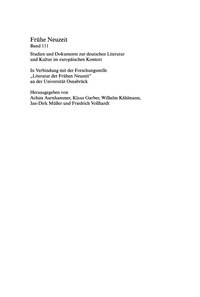 Omslagafbeelding: Kulturgeschichte Schlesiens in der Frühen Neuzeit 1st edition 9783484366114