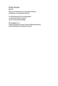 Titelbild: Späthumanismus und Konfessionspolitik 1st edition 9783484365957