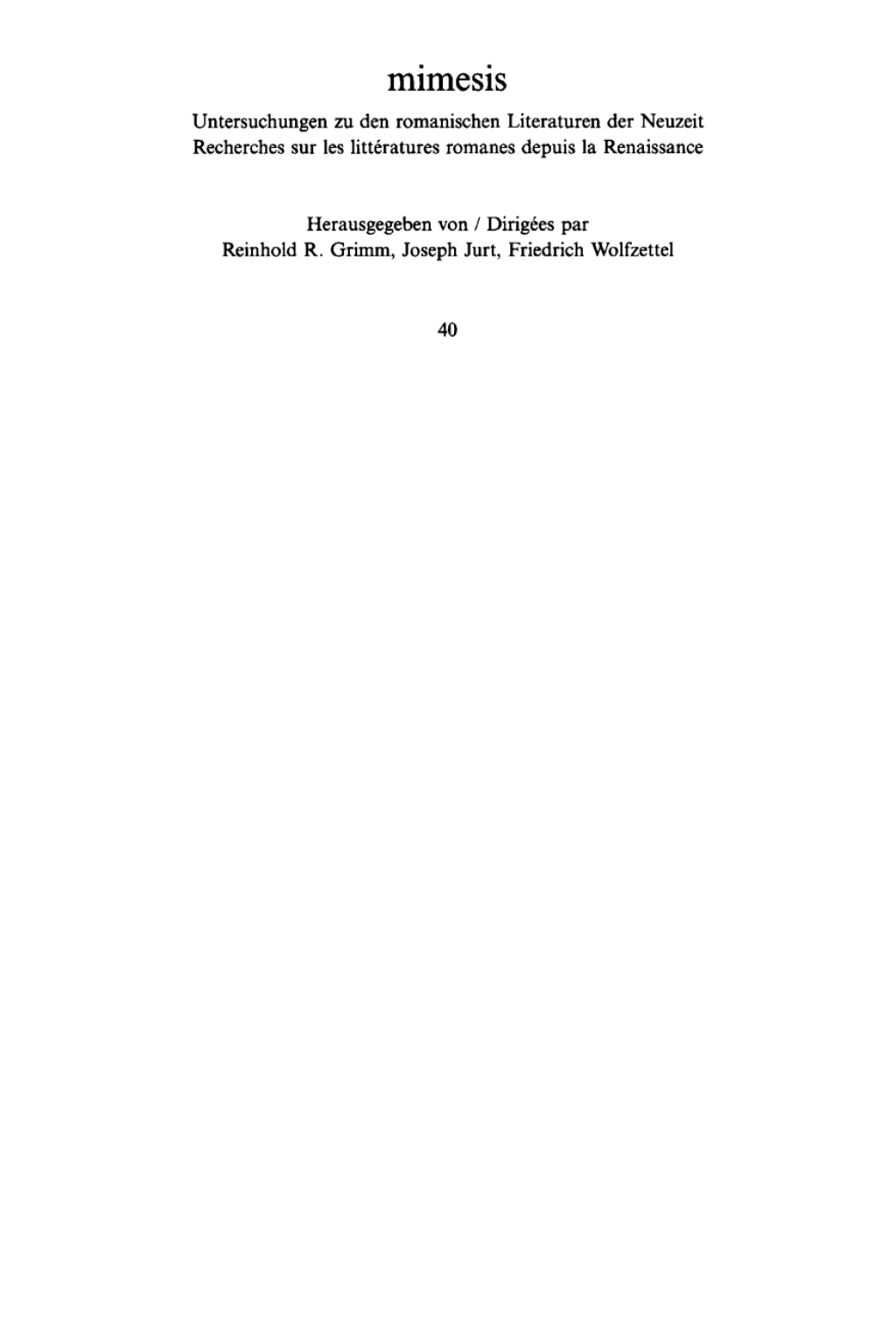 Reisen zum Ursprung Das Mauritius-Projekt von Jean Marie Gustave Le Clézio 1st Edition