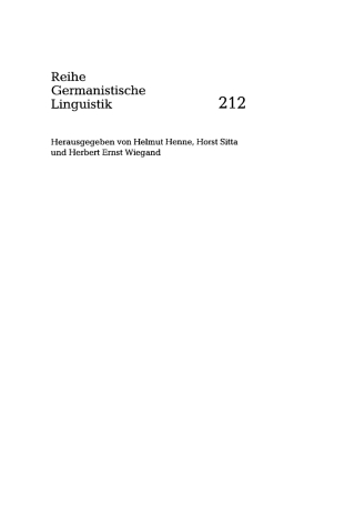 Imagen de portada: Sprache in der Klasse 1st edition 9783484312128