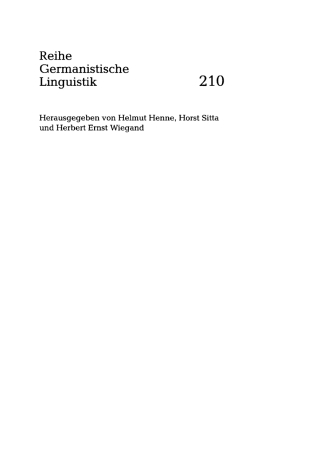 Cover image: Textvernetzung in den Wissenschaften 1st edition 9783484312104
