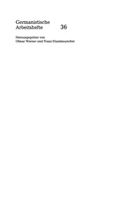 Omslagafbeelding: Grammatikalisierung 1st edition 9783484251366