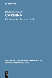 Titelbild: Carmina 1st edition 9783598713231