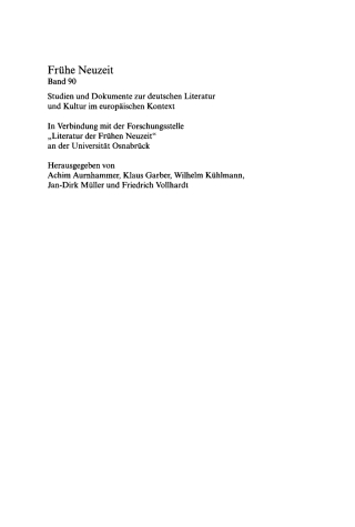 Cover image: Betrachtungen des Todes 1st edition 9783484365902