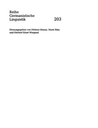Imagen de portada: Grammatik und Sprachwirklichkeit von 1640-1700 1st edition 9783484312036
