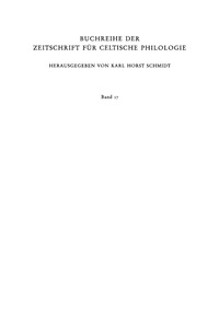 Cover image: Akten des zweiten deutschen Keltologen-Symposiums 1st edition 9783484429178