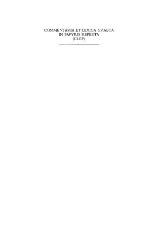 Imagen de portada: Aeschines - Alcaeus 1st edition 9783598730436