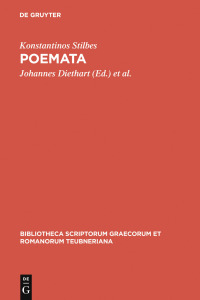 صورة الغلاف: Poemata 1st edition 9783598712357