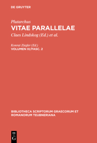 Cover image: Vitae parallelae 2nd edition 9783598716768