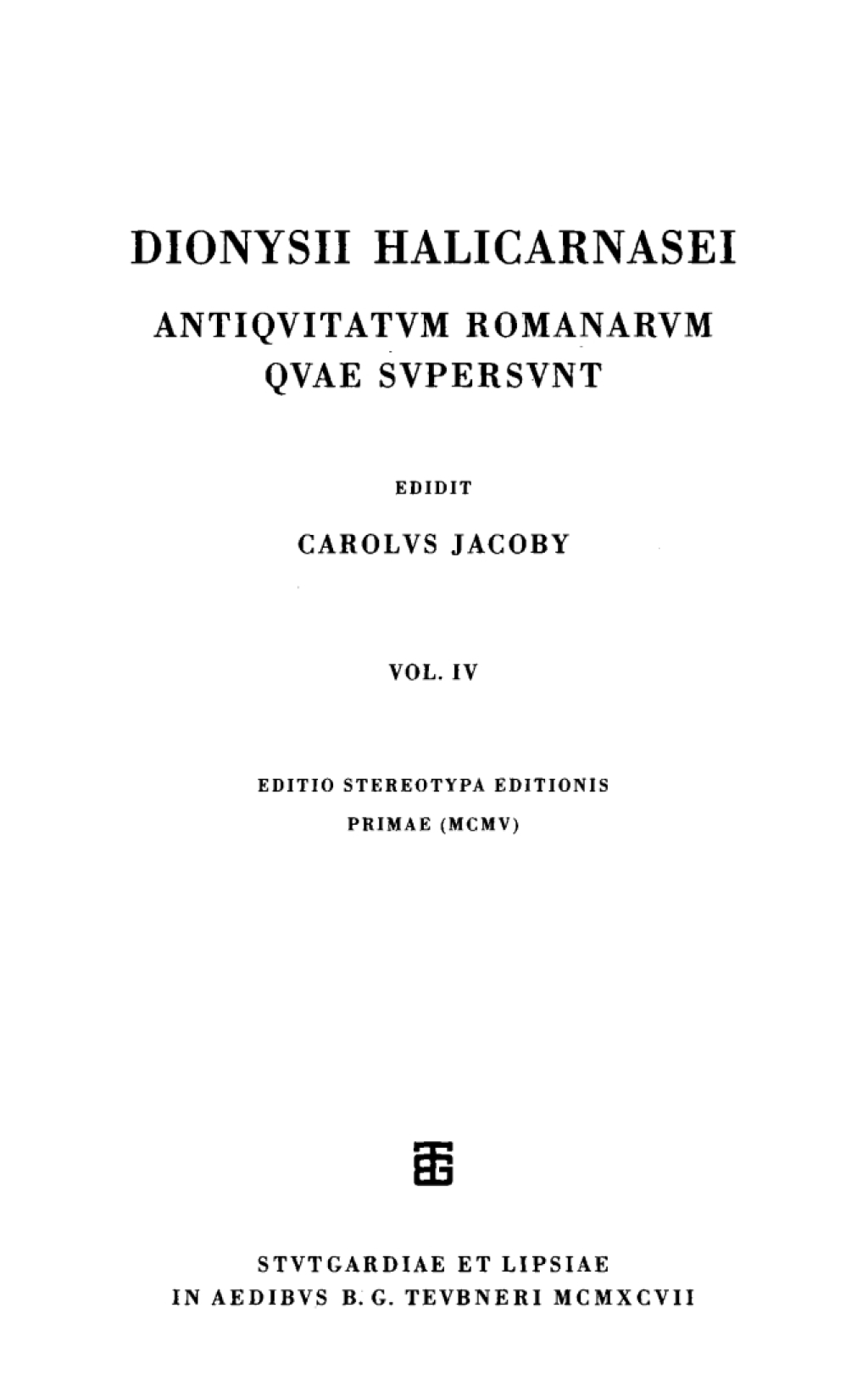 Libri X–XX 1st Edition