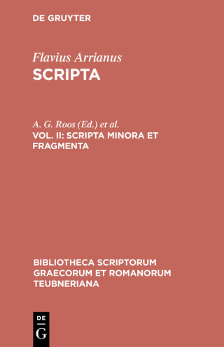 Imagen de portada: Scripta minora et fragmenta 1st edition 9783598712425