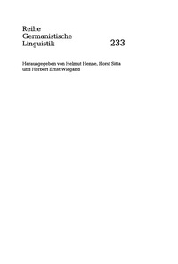Imagen de portada: Lehrgespräch und Sprachgeschichte 1st edition 9783484312333