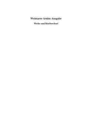Cover image: Briefwechsel II (1802-1804) 1st edition 9783484156319