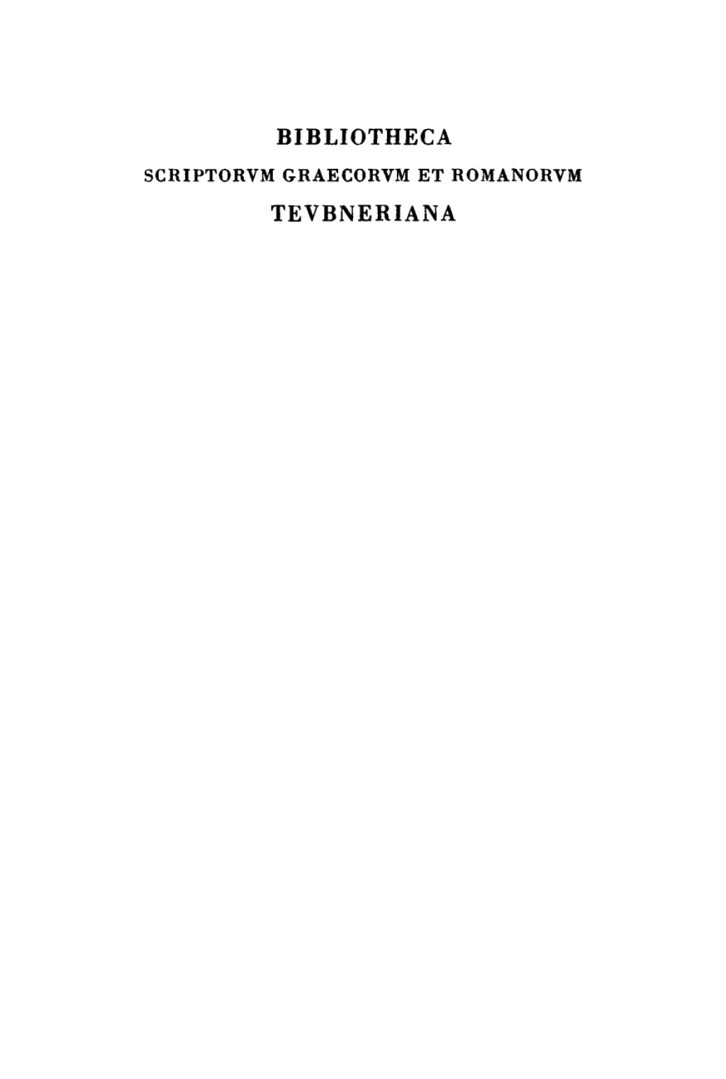 Eutropii Breviarium ab urbe condita 1st Edition