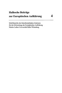 Imagen de portada: Die Politisierung des Utopischen im 18. Jahrhundert 1st edition 9783484810044