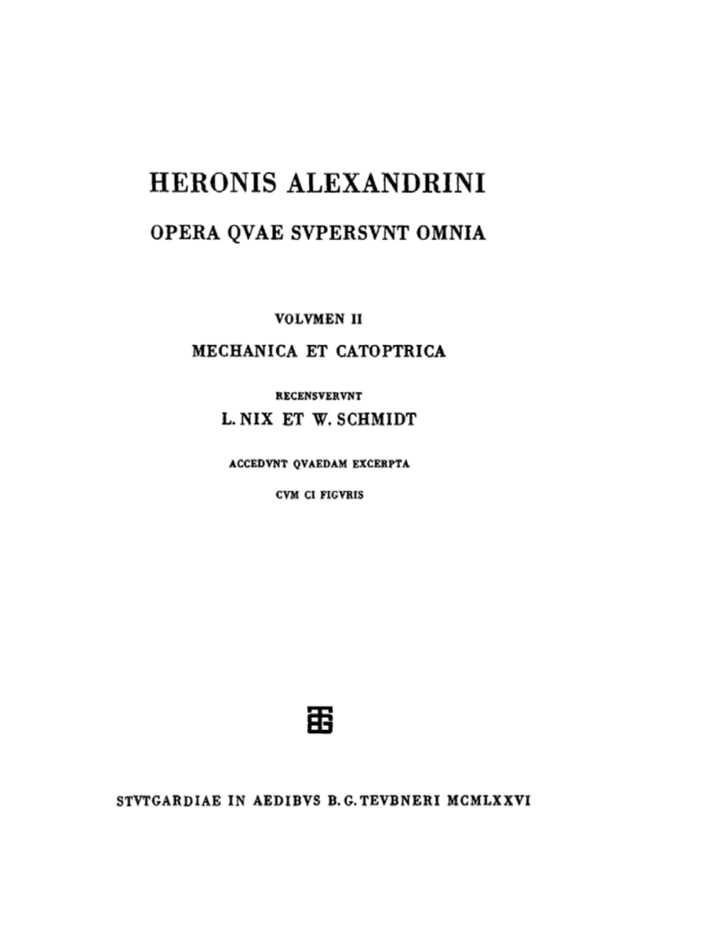 Mechanica et catoprica 1st Edition