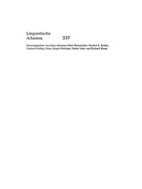 صورة الغلاف: Prosodic Structure and French Morphophonology 1st edition 9783484303379
