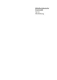 Cover image: Wortbildung 1st edition 9783484110038