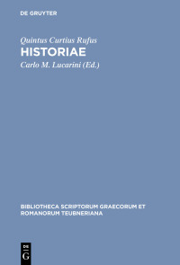 صورة الغلاف: Historiae 1st edition 9783110201161