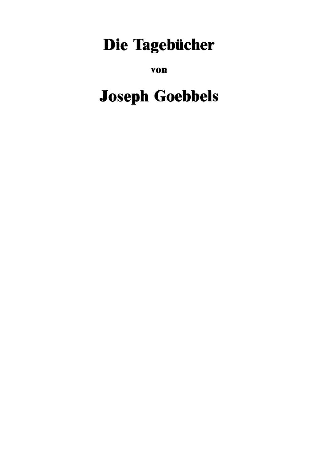 Dezember 1937 – Juli 1938 1st Edition