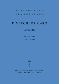 صورة الغلاف: Aeneis 1st edition 9783110196078