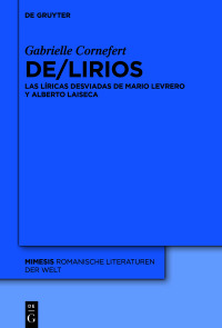 Cover image: De/lirios 1st edition 9783110993677
