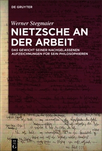 Imagen de portada: Nietzsche an der Arbeit 1st edition 9783110998054