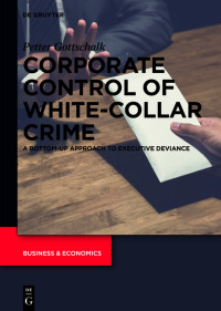 Imagen de portada: Corporate Control of White-Collar Crime 1st edition 9783110998047