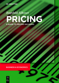 Cover image: Pricing 1st edition 9783110998337